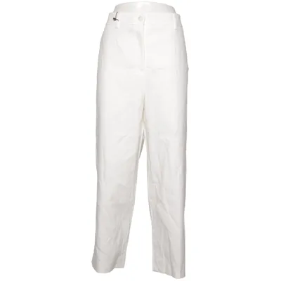 Suit pants (White) from Luisa Cerano Cotton, Elastane