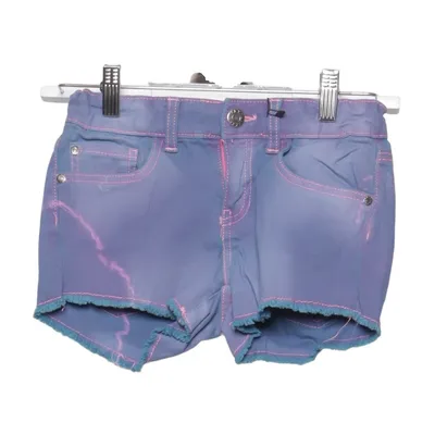 Jeans Shorts (Blau, Pink) von Y.F.K Baumwolle, Elasthan