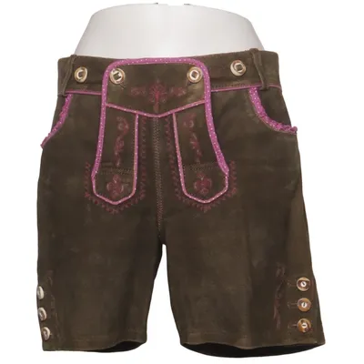 Lederhosen (Brun, Pink) fra Lekra