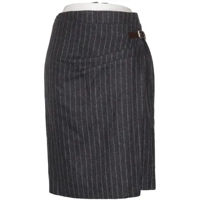 Omlottkjol (Grå) från Hirsch Polyester, Ull