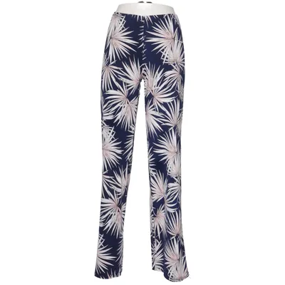 Palazzo broek (Blauw, Roze, Wit) van Soleil Elastaan, Polyester