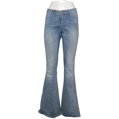 Jeans (Farrah) von Denham Baumwolle, Elasthan, Leder, Polyester