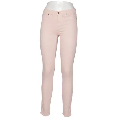 Spijkerbroek (Roze) van 7 for All Mankind Katoen, Elastaan, Polyester