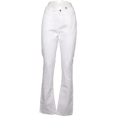 Jeans (Vit) från Janina Denim Bomull, Elastan