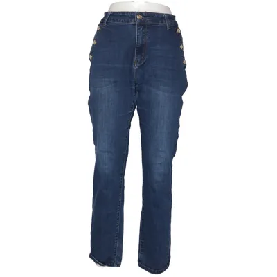 Jeans (Blue) from Nina Carter Cotton, Elastane, Polyester, Viscose