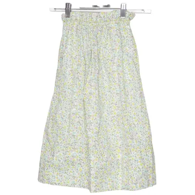 Kjol (Vit, Flerfärgad) från Zara Bomull