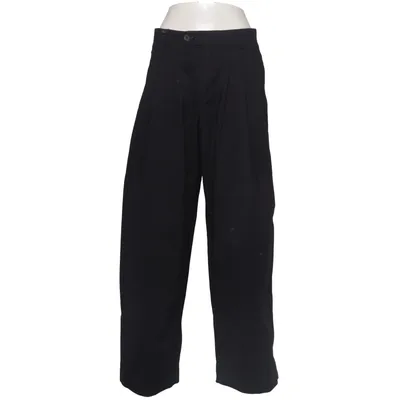 Stoffhose (Schwarz) von Totême