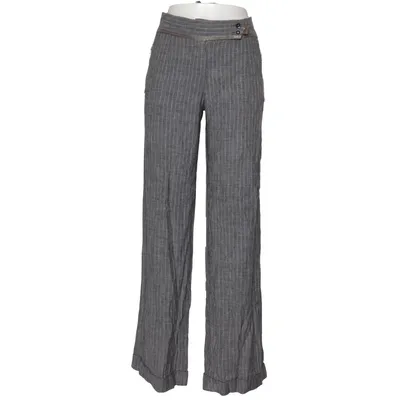Pantalon (Gris) de Beate Heymann Élasthane, Lin, Polyamide, Viscose
