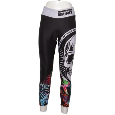 Sports tights (Black, Multicolored) from Northern Spirit Elastane, Polyamide