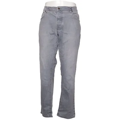 Jean (Gris) de The Denim C&A Coton, Élasthane