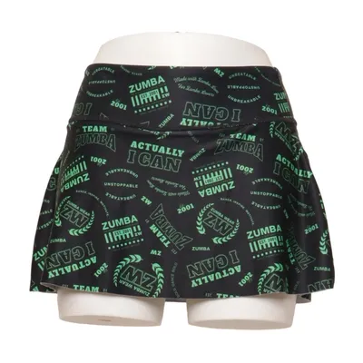 Sportrock (Schwarz, Grün) von Zumba Wear Elasthan, Polyester