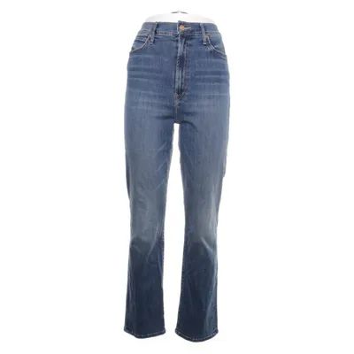 Spijkerbroek (Blauw) van Mother Katoen, Elastaan, Polyester