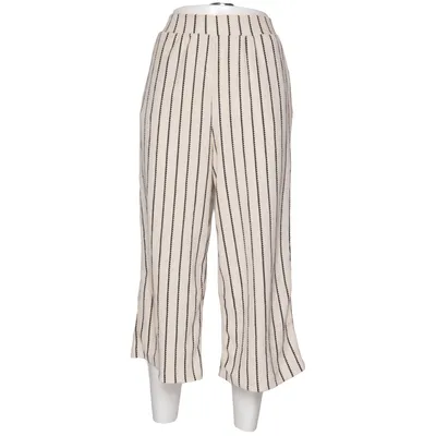 Trekvartsbyxor (Beige, Svart) från Gina Benotti Elastan, Polyester