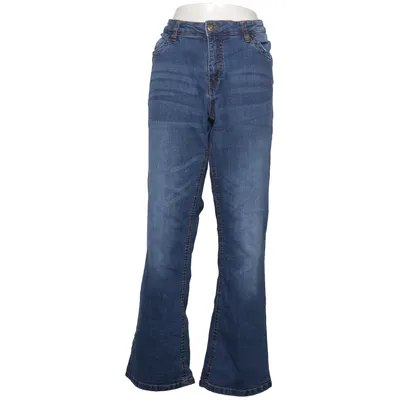 Jeans (Blå) fra John Baner Bomuld, Elastan, Polyester