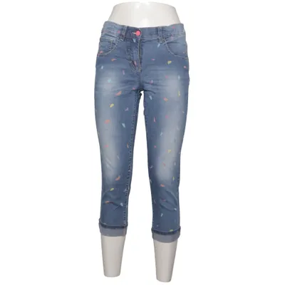 Jeans (Blau, Mehrfarbig) von Benetton Jeans Baumwolle, Elasthan, Polyester