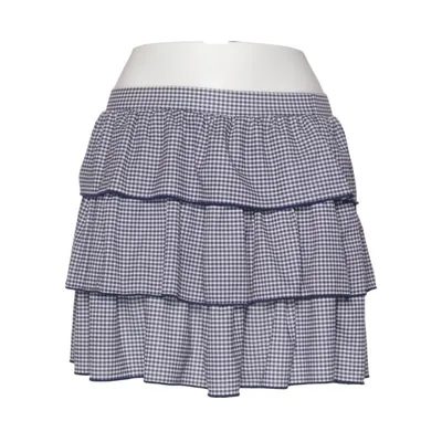 Skirt (Blue, White, Multicolored) from Zara Polyester