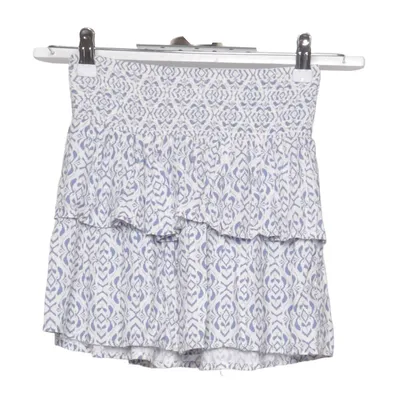 Skirt (Blue, White) from Subdued Viscose
