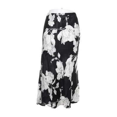 Kjol (Svart, Flerfärgad) från H&M Viskos