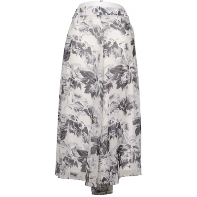 Långkjol (Vit, Svart, Grå) från Fair Lady Polyester