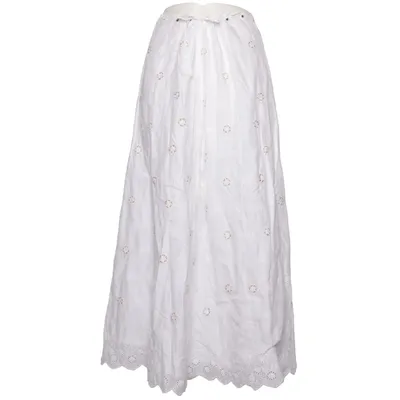 Maxi skirt (White) from Malvin Cotton