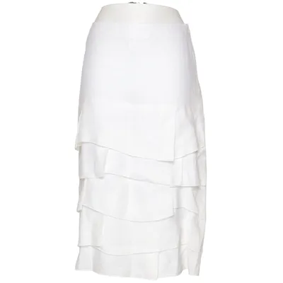 Nederdel (Hvid) fra Zucchero Acetat, Linned, Viscose