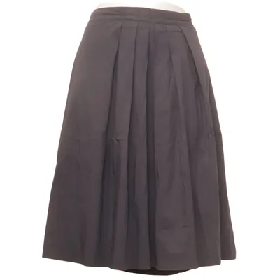 Jupe (Noir) de Sônia Bogner Coton, Cupro, Élasthane, Polyamide