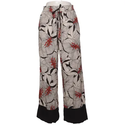 Palazzohose (Beige, Schwarz, Rot) von Carnaby Viskose