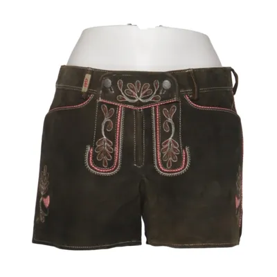 Lederhosen (Brun, Flerfarvet) fra Spieth & Wensky Læder, Polyester