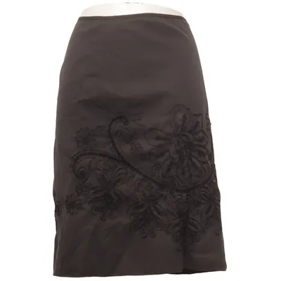 Skirt (Black) from Elie Tahari Cotton, Elastane, Nylon