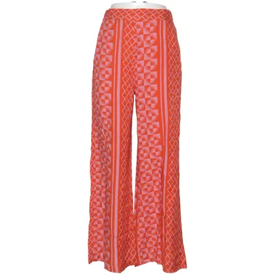 Pantalon patte d'éléphant (Rouge, Rose) de Suncoo Viscose