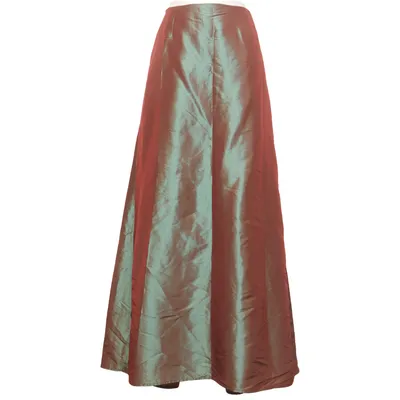 Maxi rok (Groen, Rood) van Chou Chou Acetaat, Polyamide, Polyester