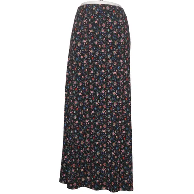 Maxi nederdel (Sort, Flerfarvet) fra Janet & Joyce Elastan, Viscose