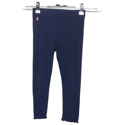Pants (Blue) from Polo Ralph Lauren Elastane, Polyester, Viscose