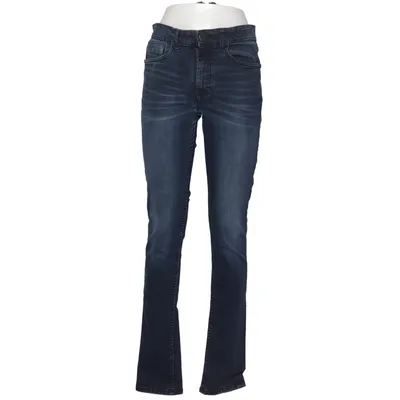 Jeans (Blå) fra Distrikt Nørrebro Bomuld, Elastan, Polyester