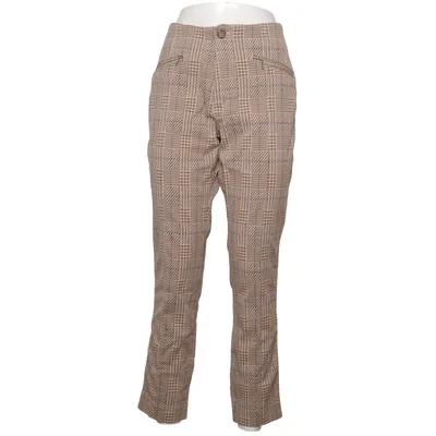 Suit pants (Beige, Brown) from Para Mi Cotton, Elastane, Polyester