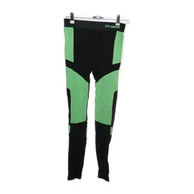Sportleggings (Zwart, Groen) van Ergee Elastaan, Polyamide