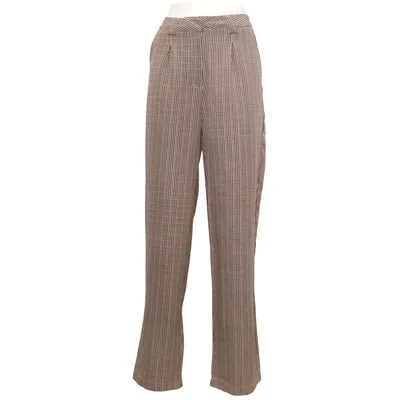 Jakkesætsbukser (Brun, Sort, Beige) fra Hailys Elastan, Polyester