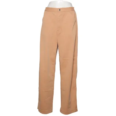 Chinos (Brown) from Uniqlo U Cotton, Elastane, Polyester