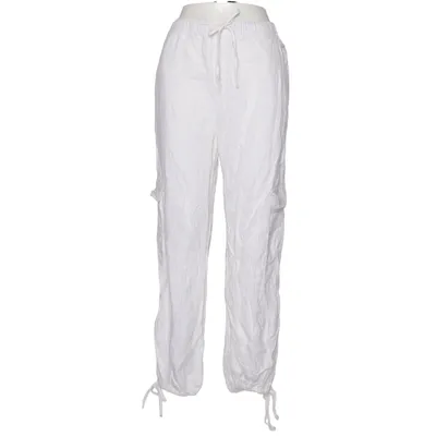 Cargo pants (White) from Glassons Linen, Viscose