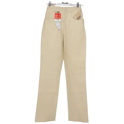 Pantalon (Beige) de Collection Chalice Cuir, Polyester