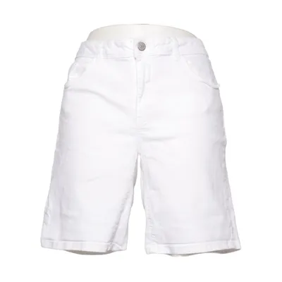 Short en jean (Blanc) de Miller & Monroe Coton, Élasthane, Polyester