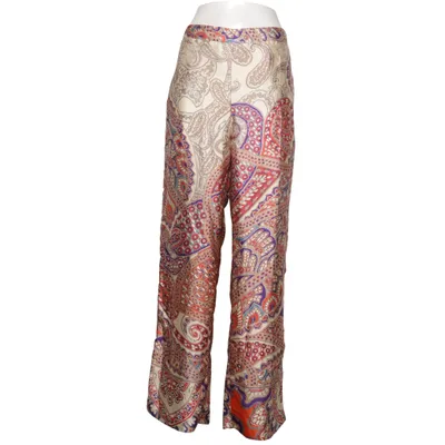 Palazzo pants (Beige, Multicolored) from Zara