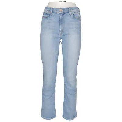 Jeans (Blå) från Mother Bomull, Elastan, Lyocell, Polyester