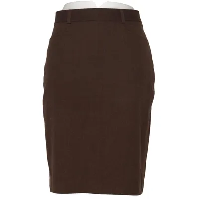 Nederdel (Brun) fra Ralph Ralph Lauren Elastan, Polyester, Uld