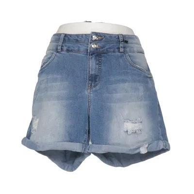 Denim shorts (Blauw) van Bodyflirt Katoen, Elastaan, Polyester