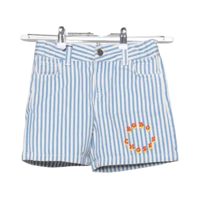 Shorts (Blå, Hvid) fra Bobo Choses Bomuld