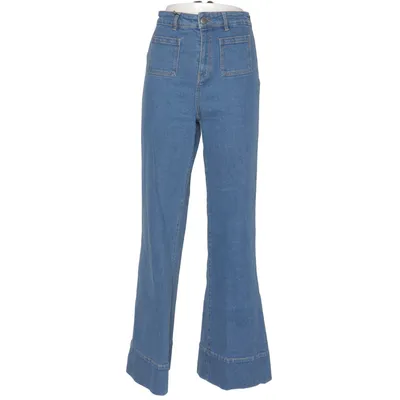 Jeans (Blue) from Alma Deia Cotton, Elastane