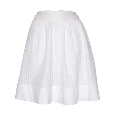 Nederdel (Hvid) fra Tommy Hilfiger Bomuld, Polyester