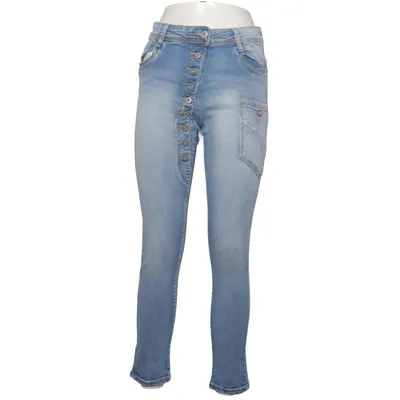 Jeans (Blå) fra Mozzaar Bomuld, Elastan