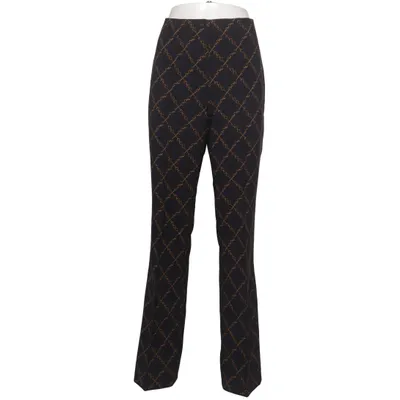 Pants (Black, Yellow, Blue) from Cambio Elastane, Polyester